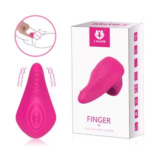 Waterproof Vibrating Finger Cover Shared By Men And Women Ring Flirting Finger Cover Fun Products Wholesale Adult Toys Gay sexy