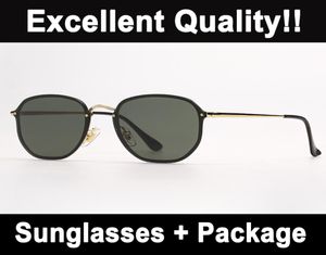 Womens Hexagonal Sunglasses Fashion Mens Blaze Sun Glasses Gradient UV Protection Lenses Eyeglasses Design Frameless Eyewear Des L3891608