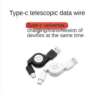 New Portable USB 3.1 Type-C To USB Retractable Charger Cable Extend-Retract Charging Cable for Huawei P9 Honor 8 Mate 9