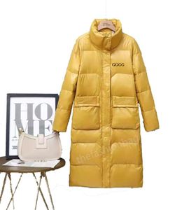 トップQualityWomen Lady Girl Down Jacket Woman Luxury Designer Brand White Duck Downs Fox Fur Collar Fluffy Warm Belted Castiou1410916