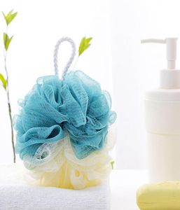 Büyük Yumuşak Yumuşak Banyo Top Duş Loofah Sünger Pouf Puf Puf Kabuğu Köpük Cilt Temizleyici Temizlik Araçları Spa Vücut Batama Banyo Aksesuar5978708