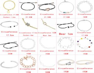 2021 Nuovo stile 925 Silver Cute Cute Bear Youth Beauul Bracciale Fashion Ladies Factory Wholesale1254181