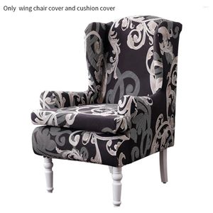 Chair Covers 2pcs/set Elastic Wing Cover Living Room Fashion Printed Non Slip Arms Cushion Sleeve Home Furniture Bedroom High Stretch