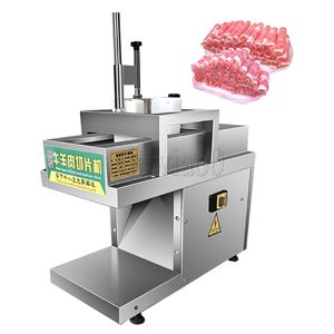 Fleischschneider automatisch Lammschneidemaschine Rindfleisch Hammelbrötchen Slicer Machine Küchenwerkzeuge Elektrische Fleischklimaanlage