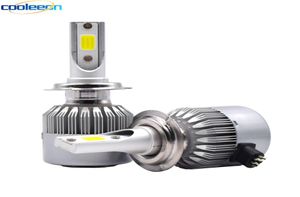 Cooleeon HLC6 H1 H4 H7 LED -Auto -Scheinwerfer H3 H8H11 HB39005 HB49006 9012 9007 H13 6000K 72W 8000LM Auto -Headlamp Light9989949