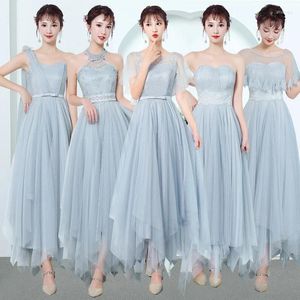 Платья для вечеринок Halter Long Grey Prom Sexy Women Gown Grey Pink Wedding Dress Princess Леди