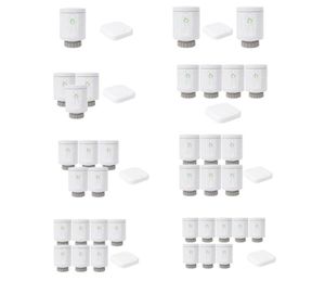 Akıllı Ev Kontrolü Hy368 WiFi Zigbee30 TRV Termostat Valf Termostatik Radyatör Kontrolör Isıtıcı GoogleHome Alexa Voice A1287953