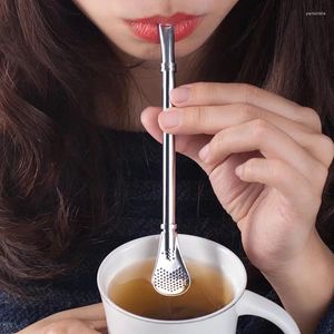 Spoons Creative Leaking Stirring Coffee Spoones Long Handle 304 Stainless Steel Straw Spoon Horse Gold-plated