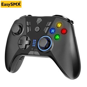 Gamepads EasySMX Arion 9110 Wireless Control Gamepad PC Joystick with 4 Programmable Buttons Compatible with PS3/Android TV Box/Phone/NS