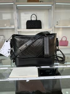 10A Guida vera pelle di alta qualità in pelle vagante Bag borse a tracota borse borsetta di marca di lusso da donna con spalla nera catena di sacchetti vaganti con borsa vintage