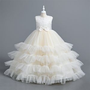 Girls Princess Pageant Dress Kids Prom Ball Gowns Wedding Party Flower Dresses