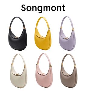 Fashion Songmont Crescent Luna Designer Bag Strap Womens Mens Luxurys Borse Crossbody Moon Borse Borse Totes Rimovibile Scheda a tracolla Piccella Calfano 4786