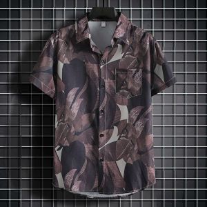 Trendy and Cool Men's Printed Shirts, Ideal for Casual or Beach Wear