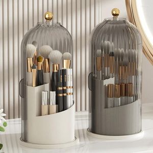 Storage Boxes Makeup Rotating Lipstick Eyebrow Eye 360° Cosmetics Holder Organizer For Pencil Bathroom Jewelry Brush Shadow