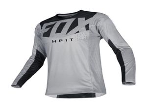 HPIT FOX Новая длинная рукава вниз по горному майке Маунтин -велосипедная футболка MTB Maillot Bicycle Rush Рубашка Униформа для велосипедной одежды мотоцикл ткани1715070