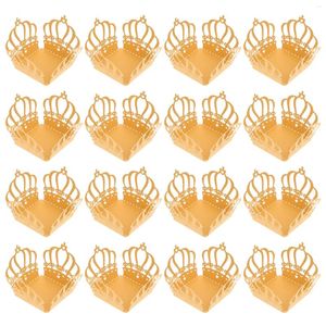 Gift Wrap 50pcs Chocolate Truffle Wrappers Cups Paper Candy Cupcake Wrapper Liners Tray Cup Wrapping Muffin Kraft Liner Hollow-Out Decor