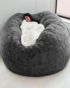 Chair Covers Lazy Bean Bag Sofa Cover For Living Room Lounger Seat Couch Chairs Cloth Puff Tatami Asiento2875352