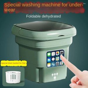 Laundry Bags Mini Automatic Folding Washing Machine Eluting Dual-use Underwear Socks