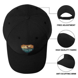 Grizzly Peak National Park Sign Baseball Cap Black Fishing Hat Foam Party Hat Hatts Kvinna Män