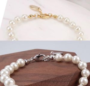 Exquisite Crystal Satellite Necklace Elegant Pearl Necklace Clavicle Chain Baroque Pearls Choker Necklaces for Women Party Gift9070819