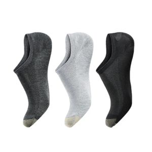 Носки антибактериальные и дезодорантные носки 6 пары на сет -медь невидимые носки для носков.