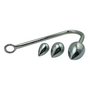 Small Medium Large Ball Head For Select Metal Anal Hook Butt Plug Dilator Alluminum Eloy Prostate Massager Sexig Toy BDSM Gay Ny