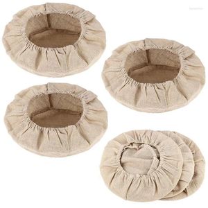 Baking Moulds Round Bread Proofing Basket Cloth Liner Sourdough Banneton Natural Rattan Dough Cover