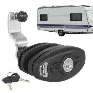 CHAMER DOOR LOCK Trailer Door Lock RV Lock Replacement Kit med nycklar Camplås Dörr LATCH RV Dörrlås spärrar för husbilar