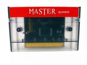 Accessori trasparente grigio fai -da -te 600 in 1 cartuccia di gioco di sistema master per USA Eur Sega Master System Game Console Card