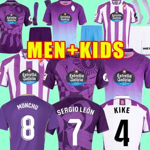 23 24 Real Valladolid WEISSMAN soccer jerseys 2023 2024 ANDRE OSCAR PLANO Football Shirt R.ALCARAZ TONI VILLA L.OLAZA Men Kids SERGI GUARDIOLA CAMISETA MARCOS third