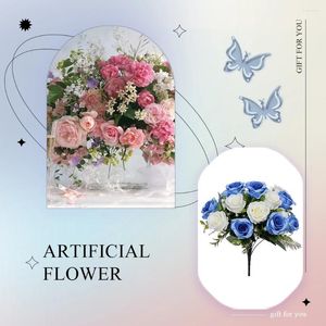 Decorative Flowers Silk Artificial Balls Choice For Indoor Or Outdoor Low Maintenance Wedding Bouquet Elegant