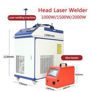 Handhållen 3 i 1 Fiber Laser Cleaning Welding Machine Laser Cutting Machine 1000W 1500W 2000W