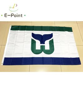 Hartford Whalers 3ft x 5ft 90cm150 cm Polyester Amerika Flag -Banner8222738