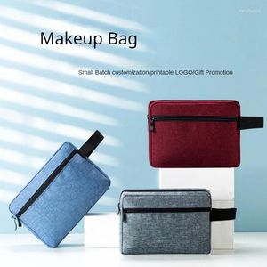 Cosmetic Bags Business Travel Store Makeup Men's And Women's Bag Handbag Waterproof Oxford Cloth Digital Power Storage Case