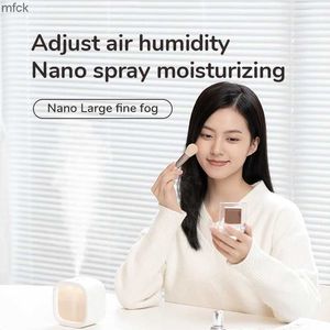 Humidifiers Fragrance Lamps JISULIFE 2022 Small Humidifier Portable Mini Aromatherapy diffuser Cool Mist Humidifiers Quiet Auto Shut-Off Desk Humidifier