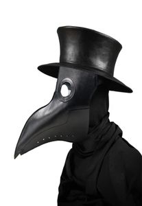 Nya pestläkare masker näbb doktor mask lång näsa cosplay fancy mask gotisk retro rock läder halloween näbb mask1918644