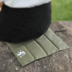 Pillow Portable Pads Sit Mat Mini Waterproof Folding Travel Moisture-proof Heat-insulating Oxford Cloth Beach Camping