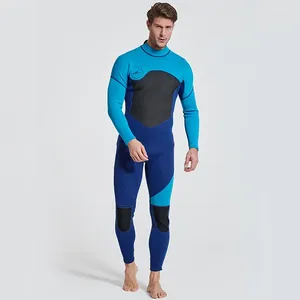 Kvinnors badkläder 2024 Mäns en bit dykdräkt varm tjock surfing långärmad snorkling baddräkt andningsbara utomhussport våtdräkter