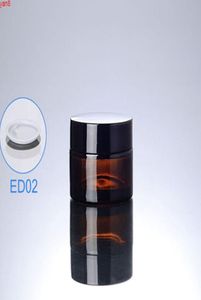 300pcslot Glass 20ml Small Cosmetic Bottle Mini 20g Creme de Jar Amber marrom vazio Jares de embalagem Jarty1428501