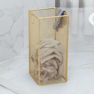 Bolsas de lavanderia simples cesto de metal roupas sujas com alças El House Housed Modern Bathroom Storage