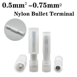 30/50pcs Terminal Bullet Definir terminais de crimpagem dupla isolada conector de fio elétrico conector de bullet masculino/fêmea