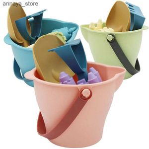 Sand Play Water Fun Beach Sensory Bucket Toy For Kids Shovel Water and Sand Spela Toys Parent-Children Interactive Beach Water Play Toys For Kidsl2403