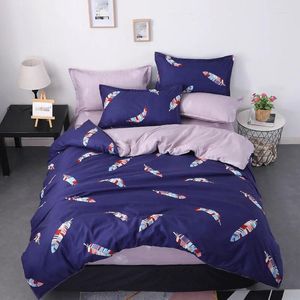 Bedding Sets Modern Concise Style Aloe algodão geométrico Padrão de leopardo PRINCTIME