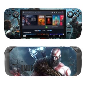 Klistermärken God of War Style Vinyl Sticker för Steam Deck Console Protector Game Accessories Skin Sticker