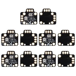 Accessori pacchetto di 10pcs stick drift fissade mod di reimpostazione della scheda di calibrazione del modulo compatibile con PS5/pS4/xb un controller E8BE