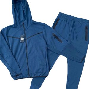 Hoodie+Pants Mason Spring och Autumn Men's Sports Jacket Casual Set