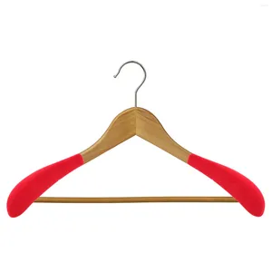 Storage Bags 10 Pcs Suit Hanger Clothing Shoulder Pads Forms Wide No Trace Coat Flocking Clothes