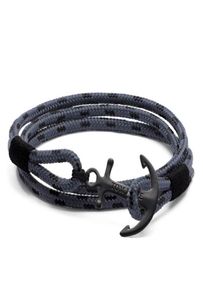 4 Size Tom Hope Armband Eclipse Grey Thread Rope Chains Rostfritt stål Ankare Charms Bangle With Box och Th73929291