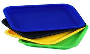 OBREAKABLE SILICONE ROLLING TRAY Stor storlek 7 95 7 Värmebeständig bricka Silikon Tobaksblomma Herb för rökrör hela4092061