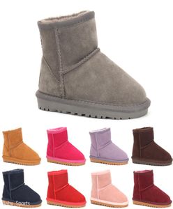 Baby Boys and Girs Classic Populär Mode Australien Echte Lederstiefel Fashion Kids Snow Boots EUR 22354301706